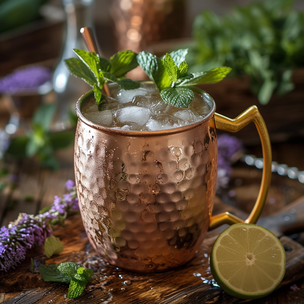 One of my favorite cocktails, the London Mule, is the subject of