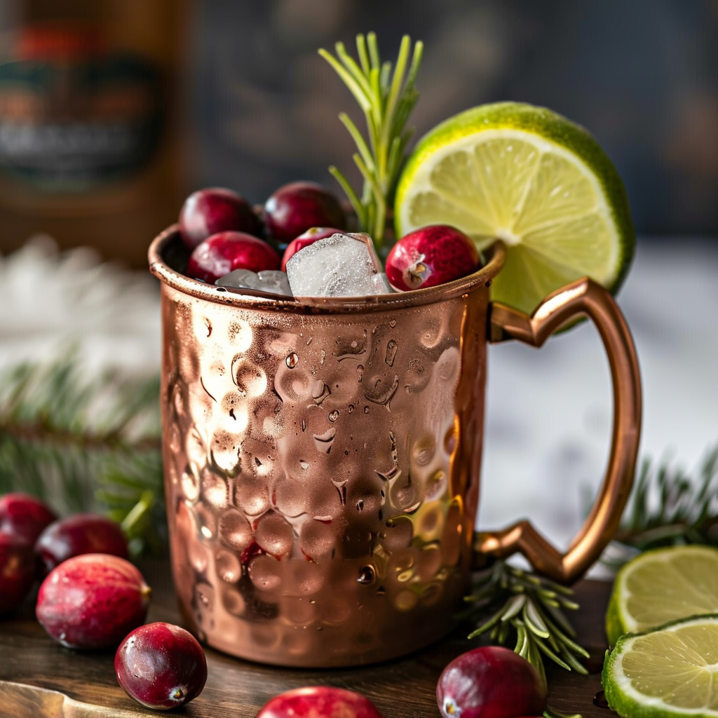 Crisp Cranberry Ginger Sparkler: A Refreshing Mocktail Recipe