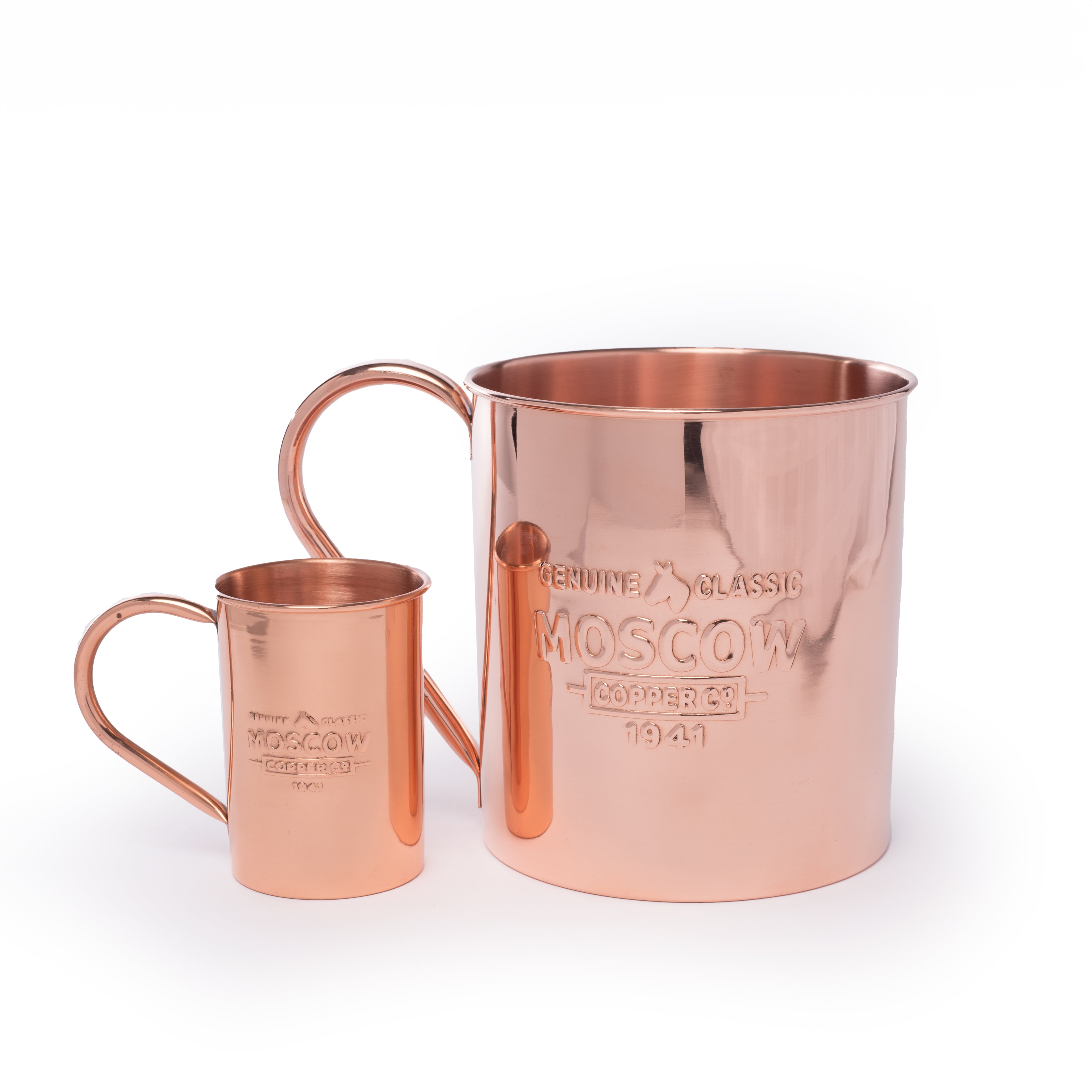 Large Moscow Mule Copper Mug (96 fl oz) – Moscow Copper Co.