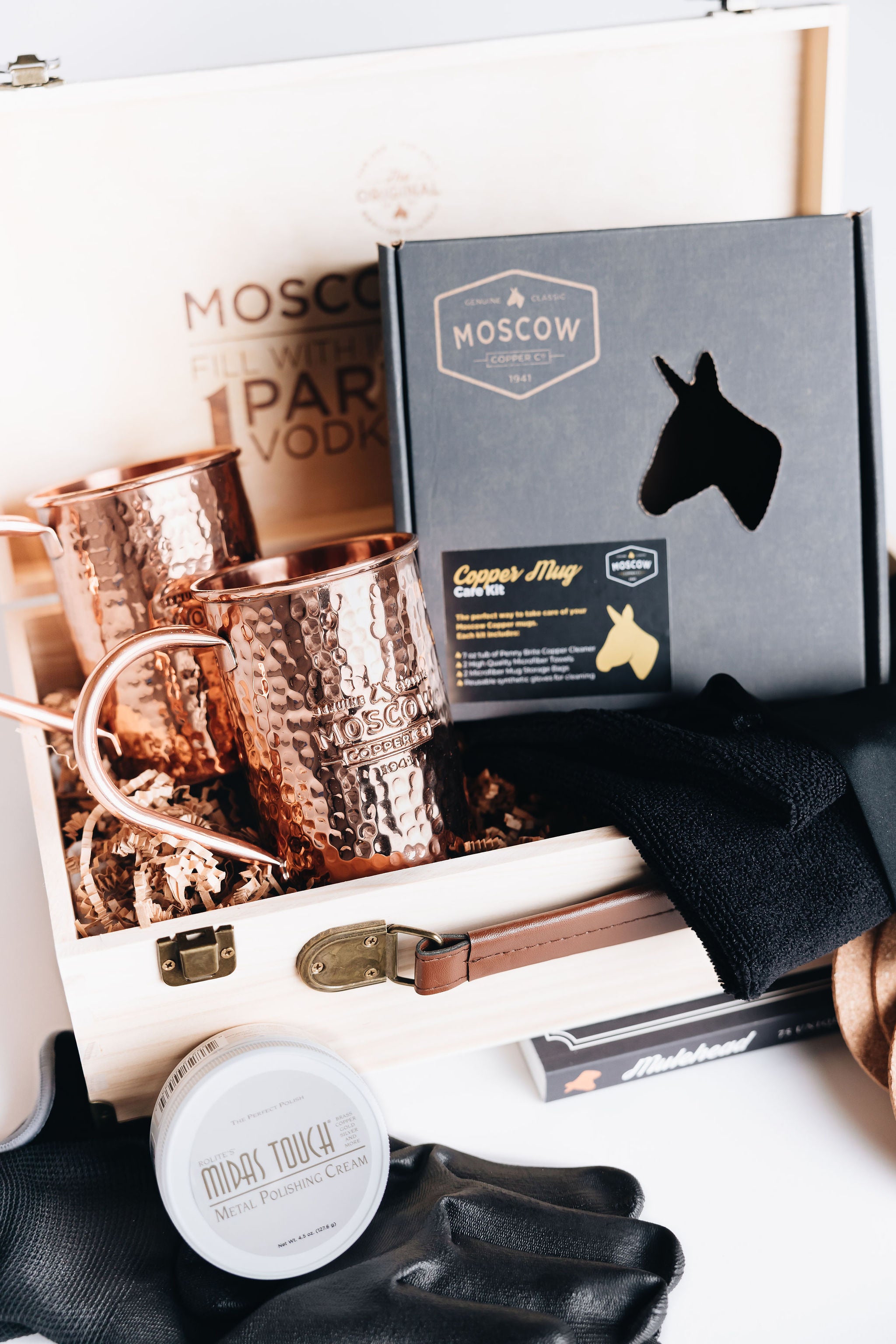 Moscow Mule Anniversary Gift Set Polished