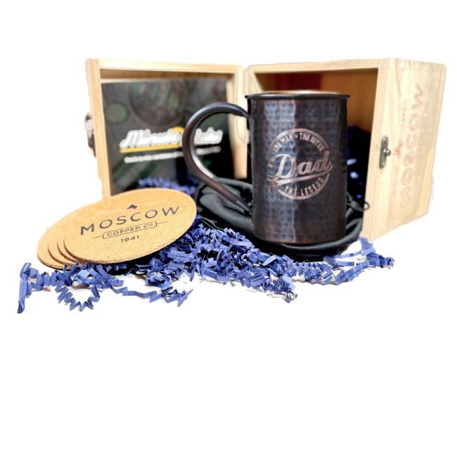 Special Occassion Custom Engraved Copper Mugs