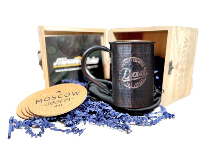 Father’s Day Gift Box – Two-Pack Collector’s Gift Set for Dad Two Pack Wood Collectors Box