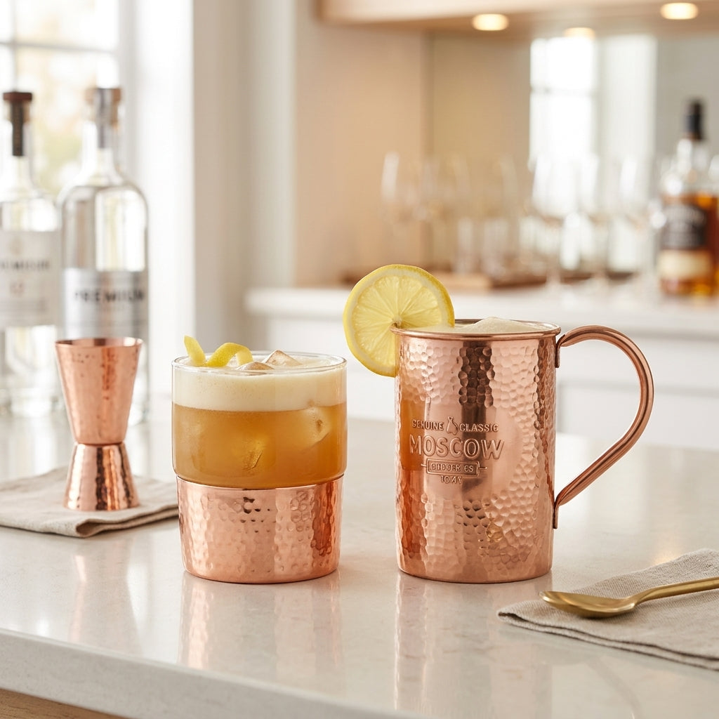 The Copper Whiskey Sour for Balanced, Bright Flavor