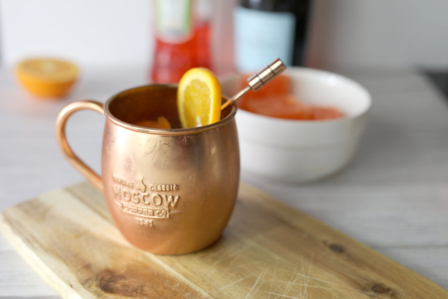 Moscow Mule Copper Cocktail Garnish Picks