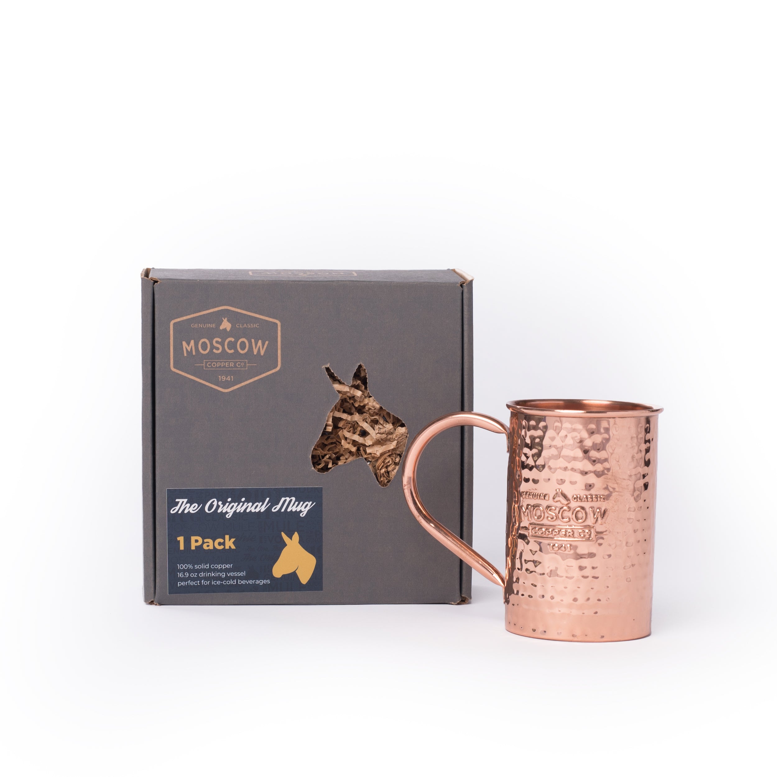 The Original Moscow Mule Mug with Gift Box – Moscow Copper Co.