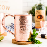 Mulehead Gift Set for Moscow Mule Cocktail Lovers Polished