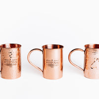 Set of Four Original Moscow Mule Mugs with Collector’s Box