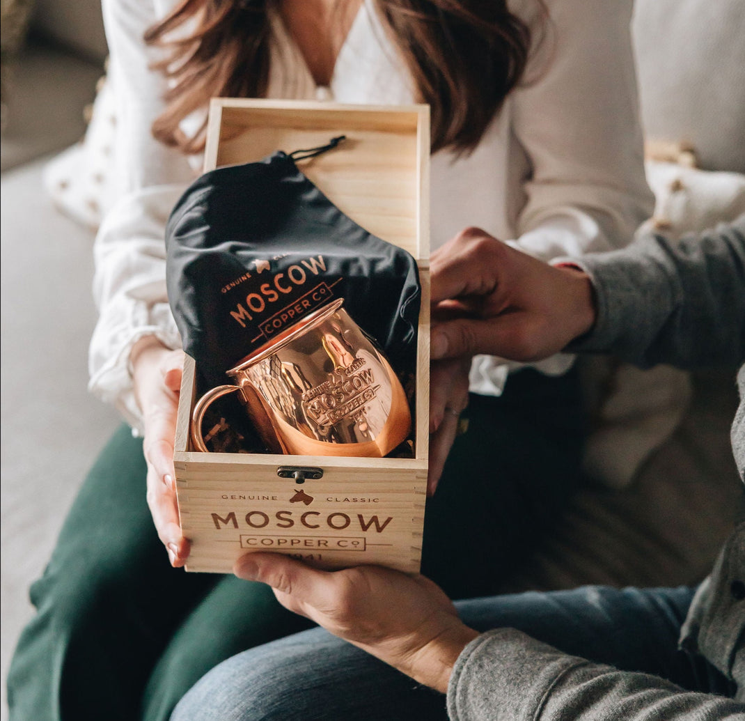 Limited Edition Copper Barrel Mug Cup from Moscow Copper Co.
