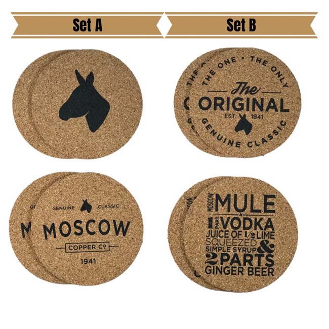 Moscow Copper Co. Coasters