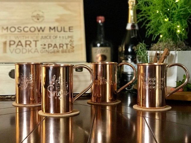 2024 Holiday Moscow Mule Mugs - Limited Edition