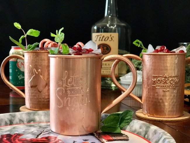 2024 Holiday Moscow Mule Mugs - Limited Edition