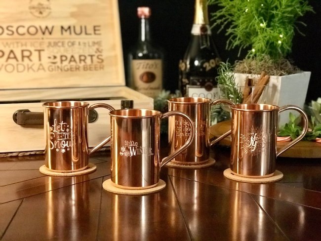 2024 Holiday Moscow Mule Mugs - Limited Edition