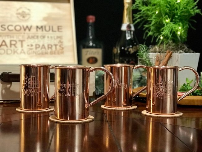 2024 Holiday Moscow Mule Mugs - Limited Edition