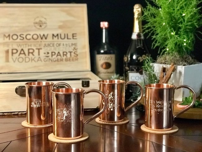 2024 Holiday Moscow Mule Mugs - Limited Edition