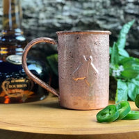 SET OF FOUR ORIGINAL MOSCOW MULE MUGS W/ COLLECTORS BOX