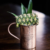 SET OF FOUR ORIGINAL MOSCOW MULE MUGS W/ COLLECTORS BOX