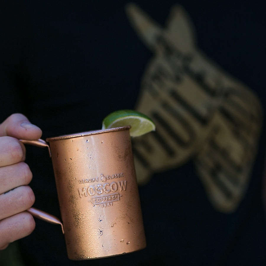 With a Moscow Copper Co. 100% original copper mug in hand, you'll have a true taste of the original.